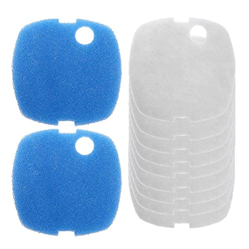 10 Pcs Fisch Für Tank Ersatz Kanister Filter Schwamm Pad Aquarium Biochemische Medien Schaum Verbesserung Wasserqualität Salzwasser Aquarium Supplies Kit von KieTeiiK