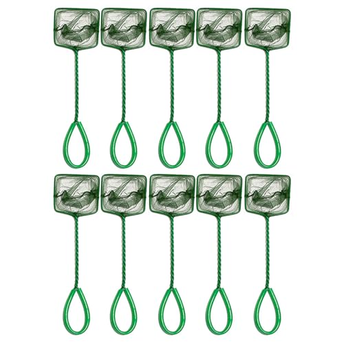 10pieces Aquarien Wartungsnetz Für Fischfangen Und Abfallentfernung Stabil Und Effizientes Fischereinetz Mit Feinem Fischfangwerkzeug von KieTeiiK