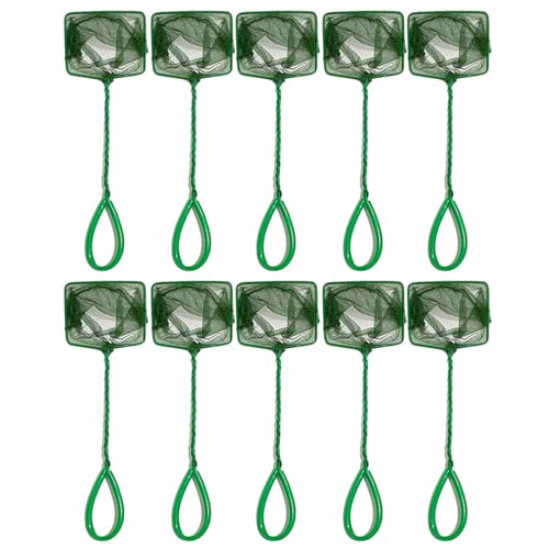 10pieces Aquarien Wartungsnetz Für Fischfangen Und Abfallentfernung Stabil Und Effizientes Fischereinetz Mit Feinem Fischfangwerkzeug von KieTeiiK