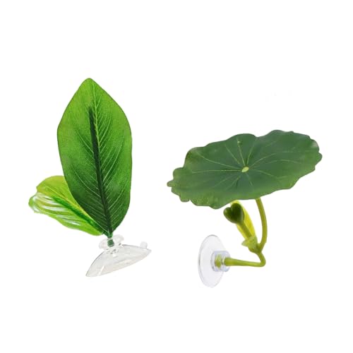2pcs Wasserpflanze Blätter Für Fischtanks Aquariumdekorationen Schönes Aussehen Künstliche Pflanzen Mehrfarbige Bettas Ruhen 2pcs Wasserpflanze Blätter Für Fischtanks Aquariumdekorationen Schönes Aussehen Künstliche Pflanzen Mehrfarbige Bettas Ruhen von KieTeiiK