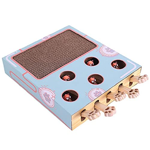 3-in-1 Wellpappe für Katzenkratzer Busy Box Spielzeug Scratcher für Katze Teaser Zauberstäbe Um Langeweile zu lindern & verbrauchen E Busy Box Spielzeug 3-in-1 Wellpappe für Katzenkratzer Busy Box Spielzeug Scratcher für Katze Teaser Zauberstäbe Um Langeweile zu lindern & verbrauchen E Busy Box Spielzeug von KieTeiiK