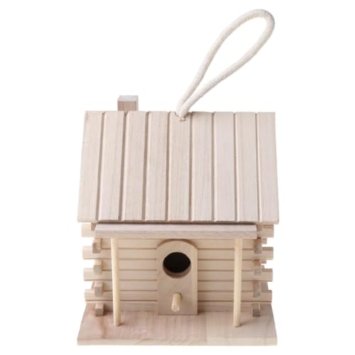 Holz Vogelhaus Mit Sitzstange Vogelhaus Zum Bemalen Hölzerne Hängende Schlafnest Für Innen Außen Vögel Garten Dekoration Vogelhütten Und Zelte Für Lovebirds Holz Vogelhaus Mit Sitzstange Vogelhaus Zum Bemalen Hölzerne Hängende Schlafnest Für Innen Außen Vögel Garten Dekoration Vogelhütten Und Zelte Für Lovebirds von KieTeiiK