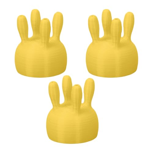 KieTeiiK 3X Petg Milchkartonkappe Kuh Uder Design Leckdosen Druckkappen Für Einfache Milchgäseuniversalbehälter von KieTeiiK