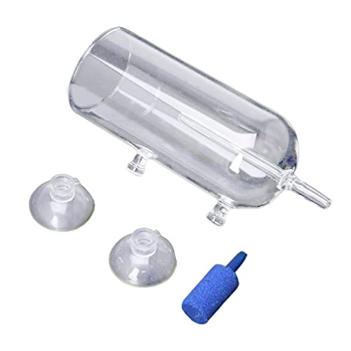 KieTeiiK Aquarium Glas CO2 Diffusor Bubble Air Stone Belüftung Aquarium Heizung Licht Thermometer Kies Pumpe Sand Dekorationen Filter Fisch Tank Filter Dekorationen Licht Heizung Reiniger von KieTeiiK