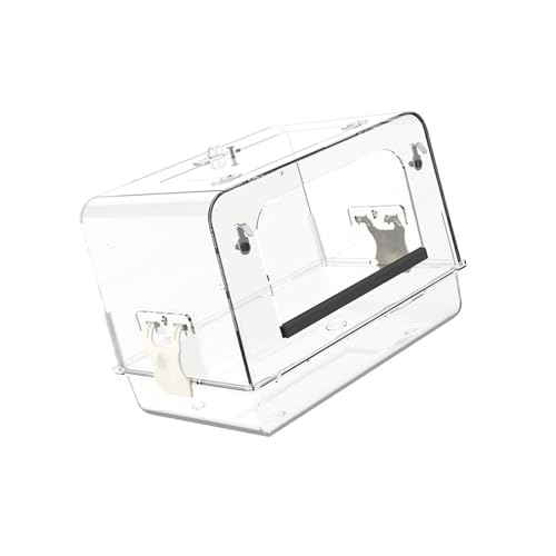 KieTeiiK Haustier Vogelbad Badewanne Papageienbadewanne Papageien Duschbox Mit Unteren Schubladen Hygienisch Papageienbadbehälter KieTeiiK Haustier Vogelbad Badewanne Papageienbadewanne Papageien Duschbox Mit Unteren Schubladen Hygienisch Papageienbadbehälter von KieTeiiK