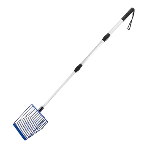 KieTeiiK Katzenstreu Scoops Glattes Metall Sifter Hollow Shovel Metallgriff Poop Sieben Kätzchen Poop Scooper Verstellbarer Hühnerschaufeln KieTeiiK Katzenstreu Scoops Glattes Metall Sifter Hollow Shovel Metallgriff Poop Sieben Kätzchen Poop Scooper Verstellbarer Hühnerschaufeln von KieTeiiK