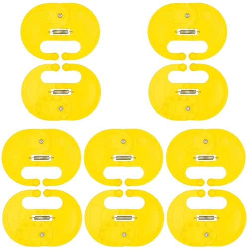 KieTeiiK Wiederverwendbare Wadennasenringe Packung Mit 10 Sanften Entwöhnungslösung Für Milchkälber. Sicheres Antislip Design. von KieTeiiK