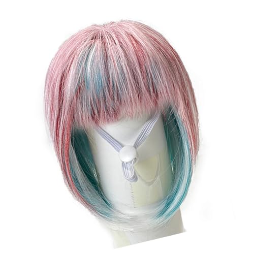 Kreatur Farbenfrohe Kopfstück Für Kleine Hund Und Katzen Hitzebeständige Faser Haustier Outfit Haarstück Für Geburtstagsfeier Urlaub Bob Wigs Haustier Accessoire Kreatur Farbenfrohe Kopfstück Für Kleine Hund Und Katzen Hitzebeständige Faser Haustier Outfit Haarstück Für Geburtstagsfeier Urlaub Bob Wigs Haustier Accessoire von KieTeiiK