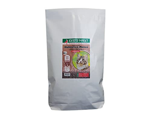 Kiebitz Markt High Premium Katzenfutter Trockenfutter Hühnchen-Menue glutenfrei (10 kg) von Kiebitz Markt