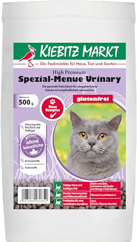 Kiebitz Markt High Premium Katzenfutter Trockenfutter Spezial-Menue Urinary glutenfrei (10 kg) von Kiebitz Markt