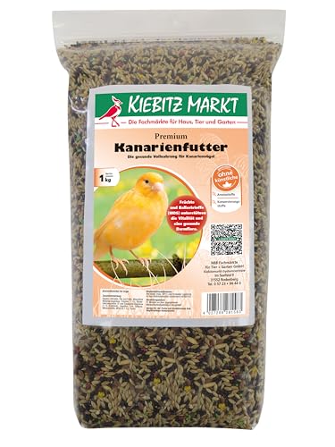 Kiebitz Markt Premium Kanarienfutter (1 kg) von Kiebitz Markt
