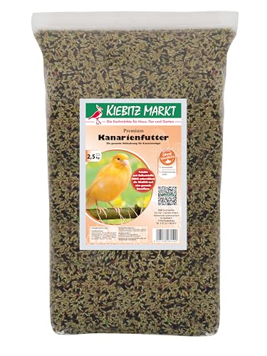 Kiebitz Markt Premium Kanarienfutter (2,5 kg) von Kiebitz Markt