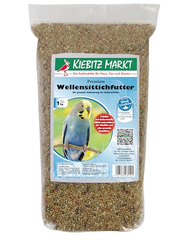 Kiebitz Markt Premium Wellensittichfutter (1 kg) von Kiebitz Markt