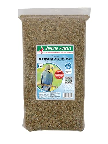 Kiebitz Markt Premium Wellensittichfutter (2,5 kg) von Kiebitz Markt