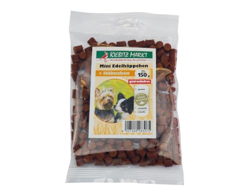 Kiebitzmarkt Edelhäppchen Mini + Hühnchen glutenfrei Hundesnacks 150 g von Kiebitz Markt