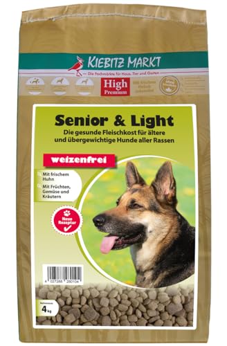 Kiebitz Markt Kiebitzmarkt High Premium Hundefutter Trockenfutter Senior & Light (1 kg) von Kiebitz Markt