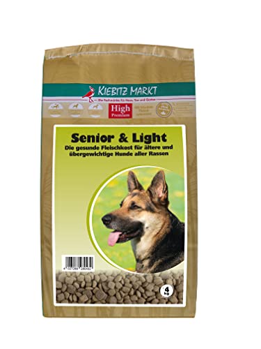 Kiebitzmarkt High Premium Hundefutter Trockenfutter Senior & Light (4 kg) von Kiebitz Markt