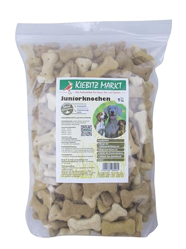 Kiebitzmarkt Juniorknochen Hundesnack zuckerfrei (1 kg) von Kiebitz Markt