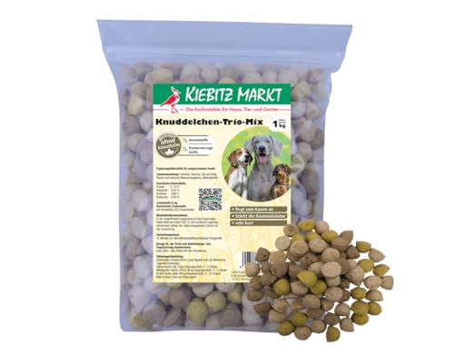 Kiebitzmarkt Knuddelchen-Trio-Mix Hundesnack (1 kg) von Kiebitz Markt