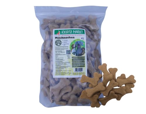 Kiebitzmarkt Miniknochen Hundesnack zuckerfrei (1 kg) von Kiebitz Markt