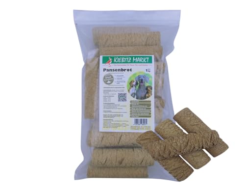 Kiebitzmarkt Pansenbrot Hundesnack zuckerfrei (1 kg) von Kiebitz Markt