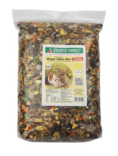 Kiebitzmarkt Premium Nager Fiber-Mix mit Luzerne und Kräutern (25 kg) von Kiebitz Markt