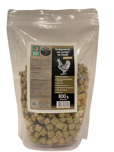 Kiebitzmarkt Superior Hundesnack Knabberstücke mit Gemüse & Huhn getreidefrei (4 kg) von Kiebitz Markt