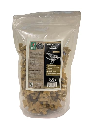 Kiebitzmarkt Superior Hundesnack kleine Knochen mit Ente getreidefrei (10 kg) von Kiebitz Markt
