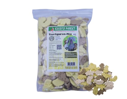 Kiebitzmarkt Tierfiguren-Mix Hundesnack vegetarisch (10 kg) von Kiebitz Markt