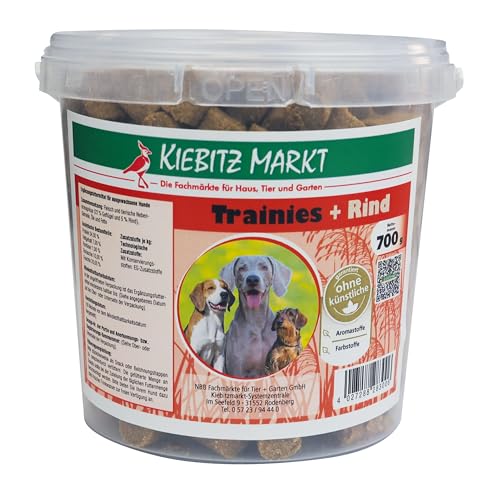 Kiebitzmarkt Trainies Rind Hundesnacks 700 g von Kiebitz Markt