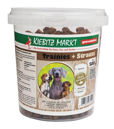 Kiebitzmarkt Trainies Strauß Hundesnacks 700 g von Kiebitz Markt