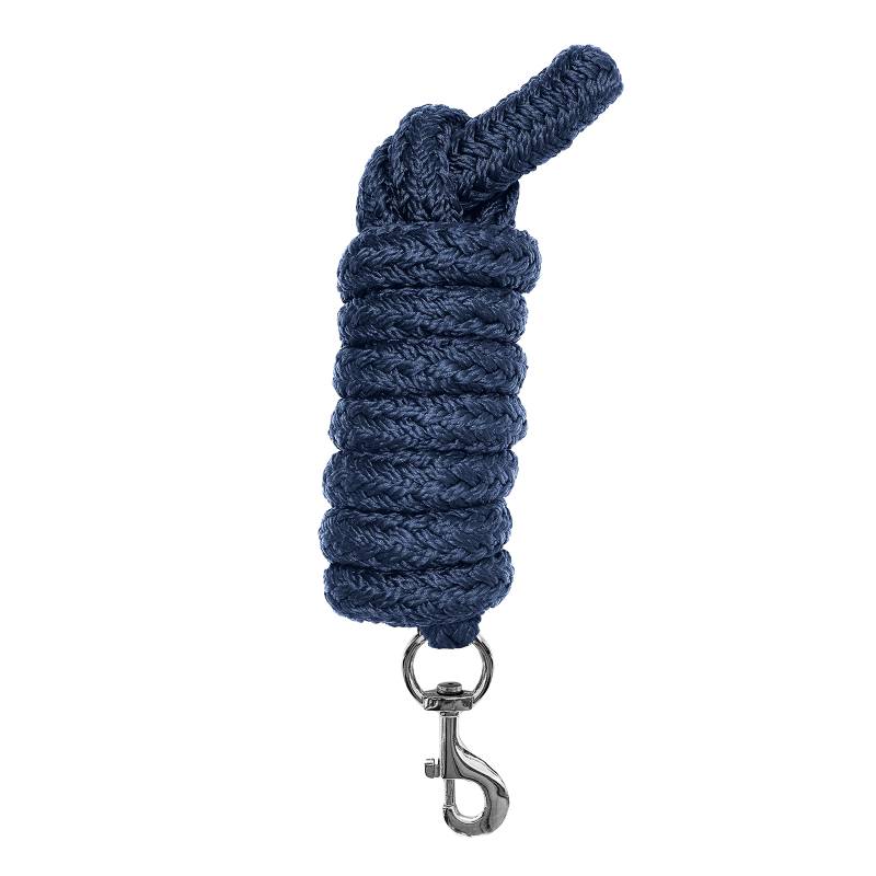 Kieffer Führstrick Satin Shine mit Karabiner Dunkelblau mit Chrom-Beschlägen Kieffer Führstrick Satin Shine mit Karabiner Dunkelblau mit Chrom-Beschlägen von Kieffer