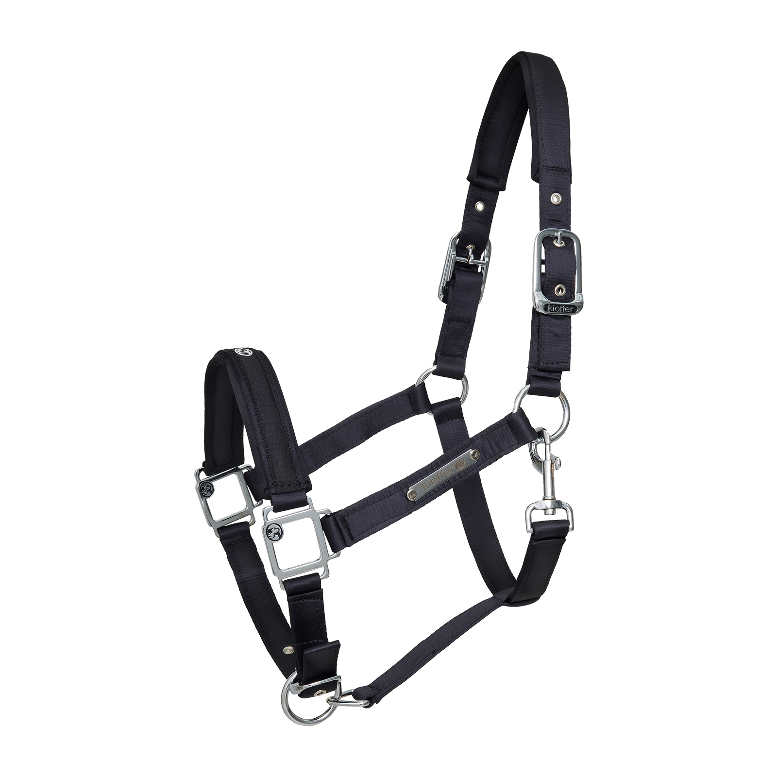 Kieffer Halfter Satin Shine Gr. Vb, Schwarz von Kieffer