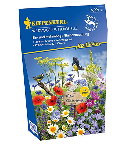 Blumenmischung Wildvogel-Futterquelle von Kiepenkerl