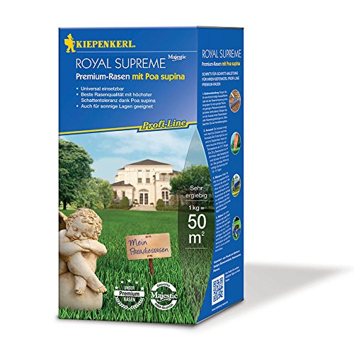 Kiepenkerl Universal Rasen 1kg Pack 'Royal Supreme' von Kiepenkerl