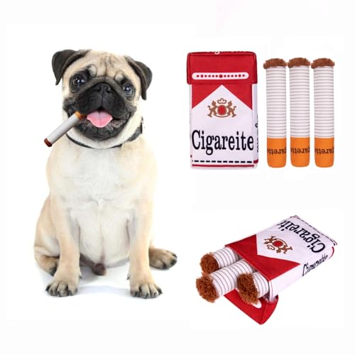 Kihbloes Quietschendes Hundespielzeug mit einer Box, lustiges interaktives Plüsch-Hundespielzeug, Pitbull Husky Golden RetrieverFrenchie, gefülltes Welpenspielzeug für kleine bis mittelgroße Rassen, 3 Kihbloes Quietschendes Hundespielzeug mit einer Box, lustiges interaktives Plüsch-Hundespielzeug, Pitbull Husky Golden RetrieverFrenchie, gefülltes Welpenspielzeug für kleine bis mittelgroße Rassen, 3 von Kihbloes