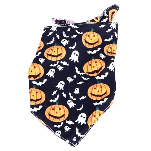 Kikumi Bequeme Halloween -Hundebandanas, Multifunktionales Haustierkostüm -Sabeltuch mit Verstellbarem Hals, Geeignet für Kleine Bis Mittlere Hunde Geeignet von Kikumi