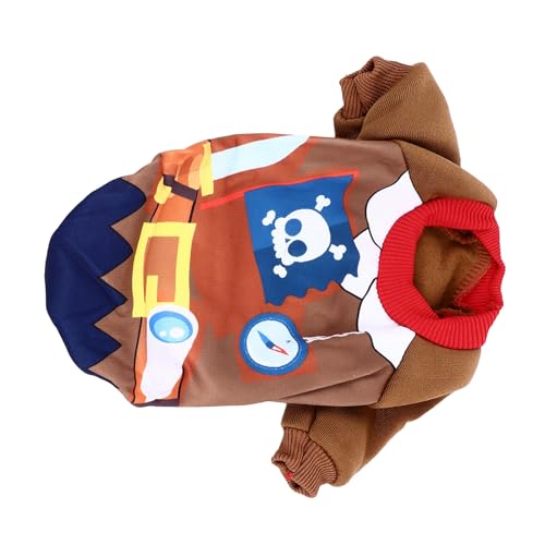 Kikumi Halloween Hund T -Shirt Modisches Interessantes Schädelmuster Bequemes Welpe T -Shirt für Party Täglich M Kikumi Halloween Hund T -Shirt Modisches Interessantes Schädelmuster Bequemes Welpe T -Shirt für Party Täglich M von Kikumi