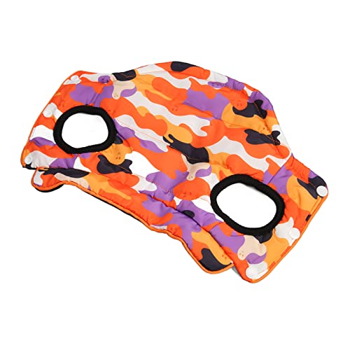 Kikumi Halloween Pet Vest Reversible Niedes Muster Weich Atmungsaktiv für Hunde und Katzen (S) von Kikumi