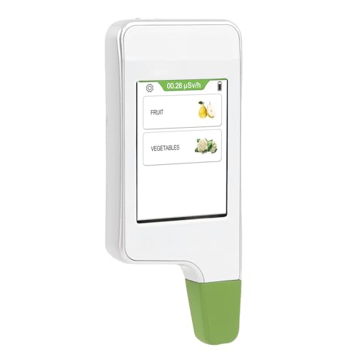 Kikumi Tragbarer Nitrat-Tester Lebensmittelnitratinhaltsdetektor für Obst Gemüse 0-9999 Mg/kg Bereich weiß von Kikumi