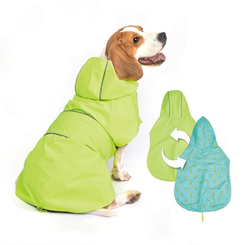Kimee Hunde-Regenmantel, wendbar, Größe L Kimee Hunde-Regenmantel, wendbar, Größe L von Kimee