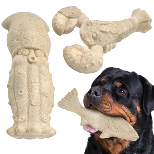 Kimee Hundespielzeug für aggressive Kauer, 3 Stück, unzerstörbares Kauspielzeug für Hunde, super Kauspielzeug mit robustem Nylon für alle Rassen, Zahnreinigung und Training, Langeweile Kimee Hundespielzeug für aggressive Kauer, 3 Stück, unzerstörbares Kauspielzeug für Hunde, super Kauspielzeug mit robustem Nylon für alle Rassen, Zahnreinigung und Training, Langeweile von Kimee