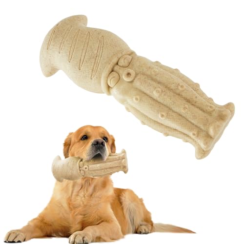 Kimee Robustes Hundespielzeug für aggressive Kauer, unzerstörbares Kauspielzeug, Nylon, Holzfarbe, Tintenfisch Kimee Robustes Hundespielzeug für aggressive Kauer, unzerstörbares Kauspielzeug, Nylon, Holzfarbe, Tintenfisch von Kimee