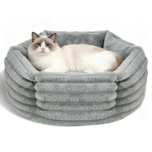 Hundebett, Größe M, Grau von Kimpets