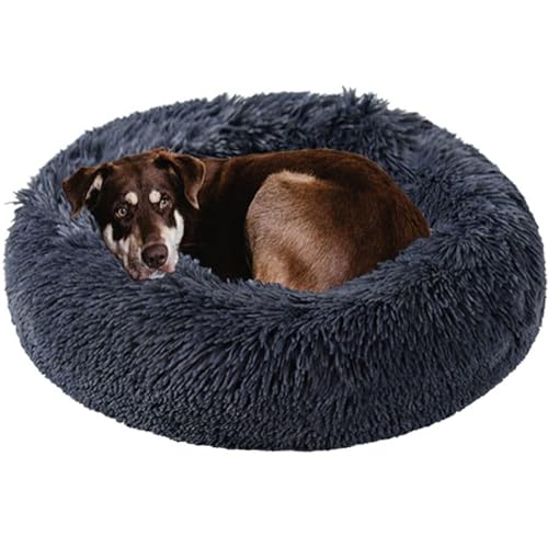 Kimpets Snuggle Hundebett, bequem, beruhigend, maschinenwaschbar, für mittelgroße Hunde, niedlich, flauschig, Anti-Angst, 70 cm, weiches Bohnen-Hundebett, bis zu 11,3 kg Kimpets Snuggle Hundebett, bequem, beruhigend, maschinenwaschbar, für mittelgroße Hunde, niedlich, flauschig, Anti-Angst, 70 cm, weiches Bohnen-Hundebett, bis zu 11,3 kg von Kimpets