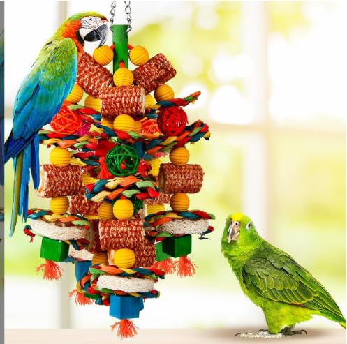 Vogelspielzeug Groß Vogel Papagei Kauspielzeug Natürliche Maiskolben und Luffascheiben für Kleine Sittiche, Nymphensittiche, Wellensittiche, Sittiche, Sittiche, Sittiche, Sittiche, Sittiche Vogelspielzeug Groß Vogel Papagei Kauspielzeug Natürliche Maiskolben und Luffascheiben für Kleine Sittiche, Nymphensittiche, Wellensittiche, Sittiche, Sittiche, Sittiche, Sittiche, Sittiche von Kinberry