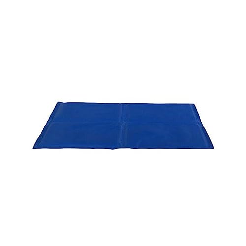 KingDog Kühlmatte Kühlende Gelmatte für Tiere Hunde Katzen Haustier-Kühlgelmatte Haustiere-Kühldecke Blau (50x90cm) von KingDog