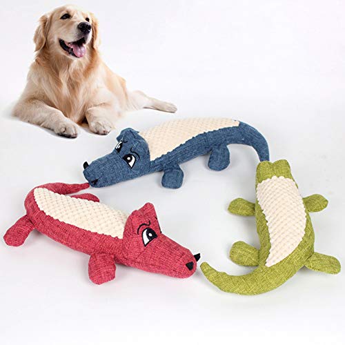 KingbeefLIU Halloween-Haustier-Hundewelpe Netter Krokodil-geformter Molar-Vokalquietschen-Biss-Kauspielzeug-Haustierspielzeug, Das Wachsendes Kleines Tierspielzeug Begleitet Übungs-Durchführungsfähigkeit Blau KingbeefLIU Halloween-Haustier-Hundewelpe Netter Krokodil-geformter Molar-Vokalquietschen-Biss-Kauspielzeug-Haustierspielzeug, Das Wachsendes Kleines Tierspielzeug Begleitet Übungs-Durchführungsfähigkeit Blau von KingbeefLIU