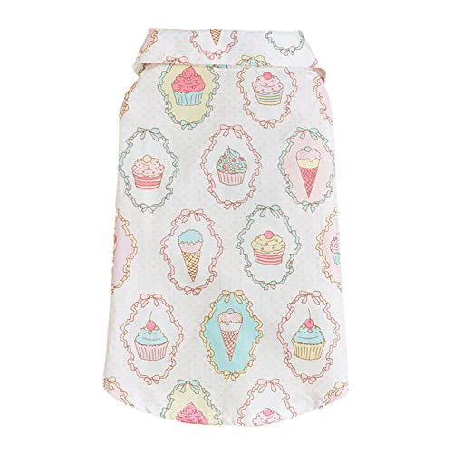 KingbeefLIU Pet Cloth Lovely Breathable Skin Ice Cream Type Comfy Dog Clothes for Home Wear Blue XL KingbeefLIU Pet Cloth Lovely Breathable Skin Ice Cream Type Comfy Dog Clothes for Home Wear Blue XL von KingbeefLIU