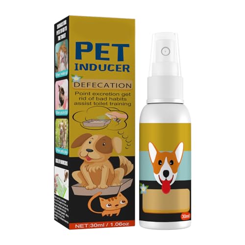 Kingke 30 ml Pet Positioning Defäkation Inducer Spray für ausgewiesenen Töpfchen Bereich Toilette Training Töpfchen Training Spray von Kingke